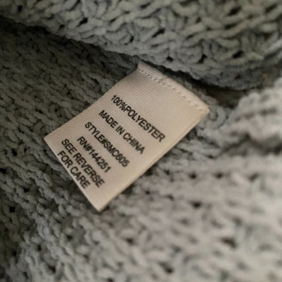 Moon & Madison Sage Green Cardigan Size Medium - Picture 5 of 10